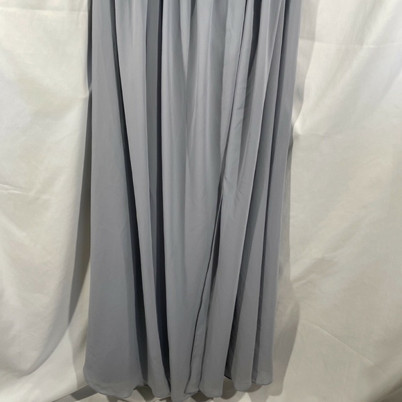NEW Social Bridesmaids [ 14 ] Strapless Georgette‎ '8159' A-Line Gown - Picture 9 of 12